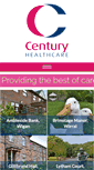 Mobile Screenshot of centuryhealthcare.co.uk